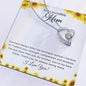 To An Incredible Mom | I Love You - Forever Love Necklace
