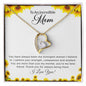 To An Incredible Mom | I Love You - Forever Love Necklace